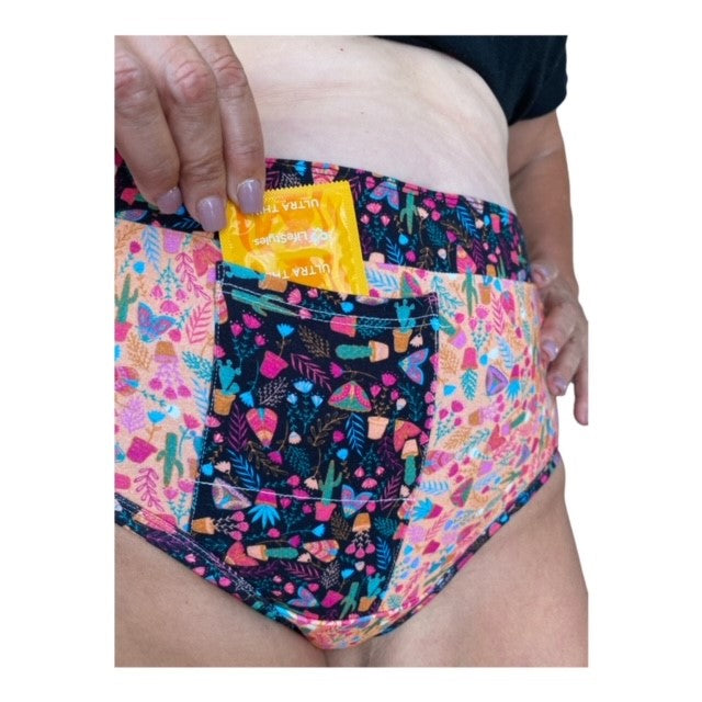 Luckies Patterned Gusset Knickers