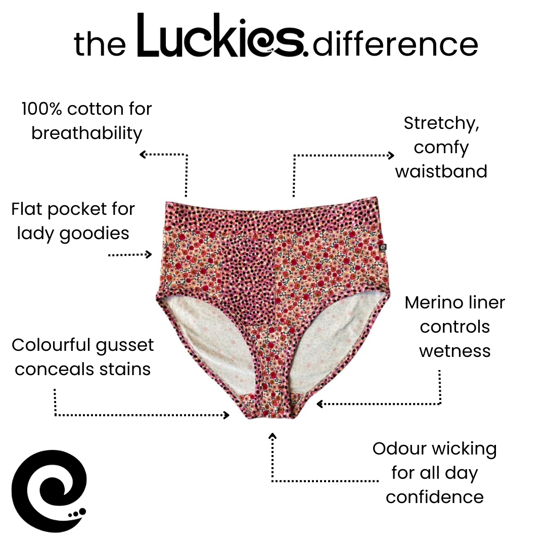 Brief Moment - Discharge-friendly Mid Rise Briefs
