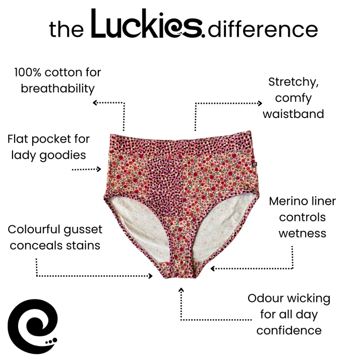Brief Moment - Discharge-friendly Mid Rise Briefs